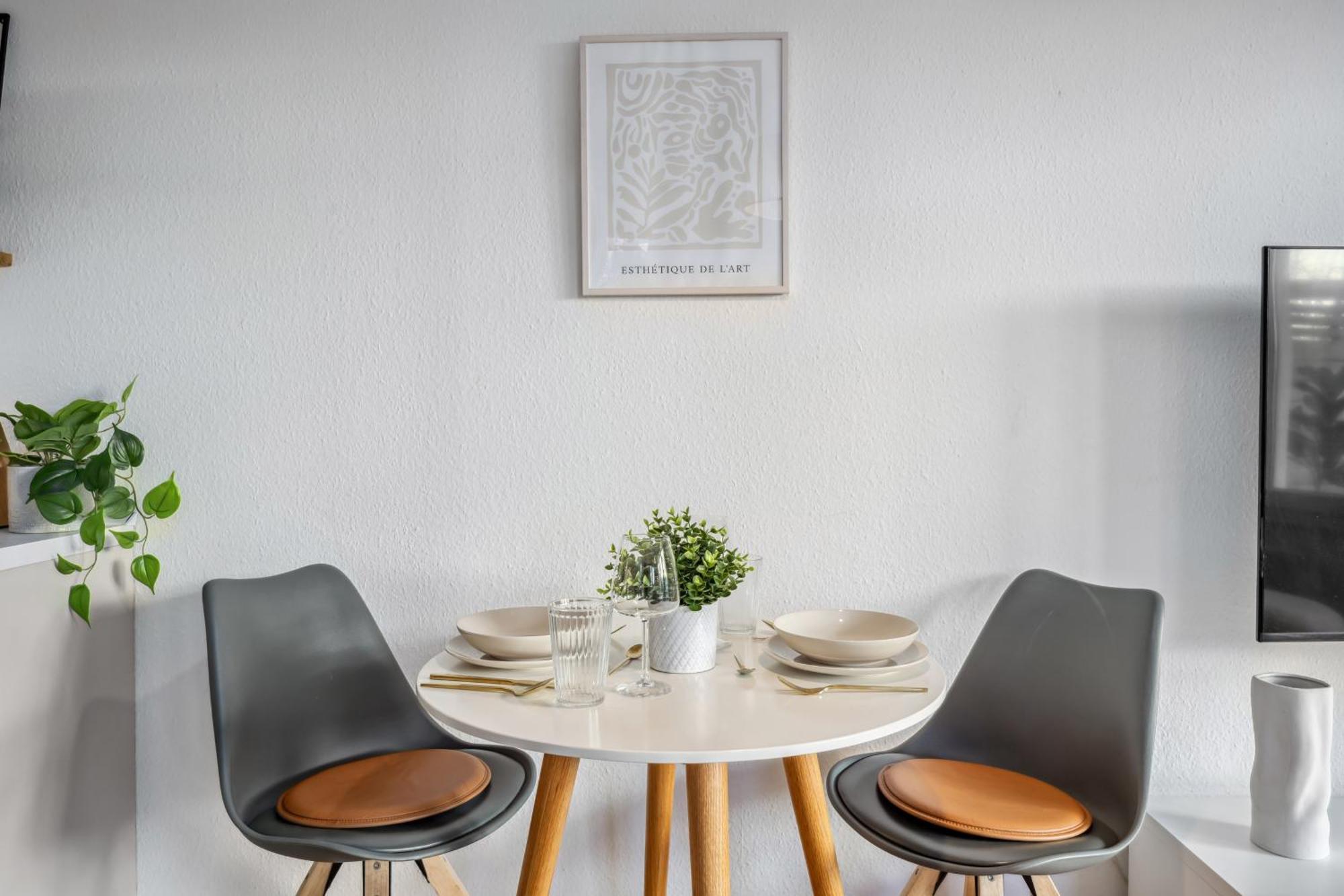 Traber Apartments Studio Kaffee Terrasse & Parken Leipzig Bagian luar foto